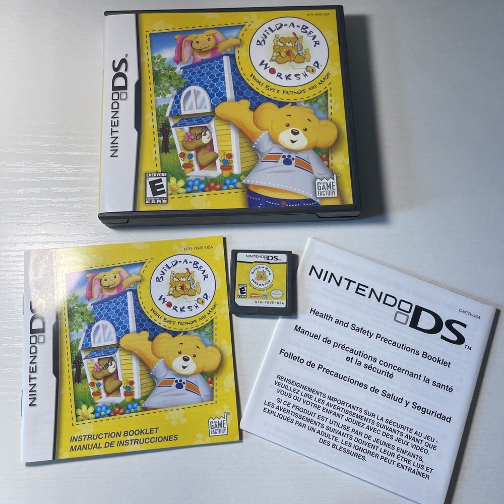 Build-A-Bear Workshop (Nintendo DS) MINT CIB Complete